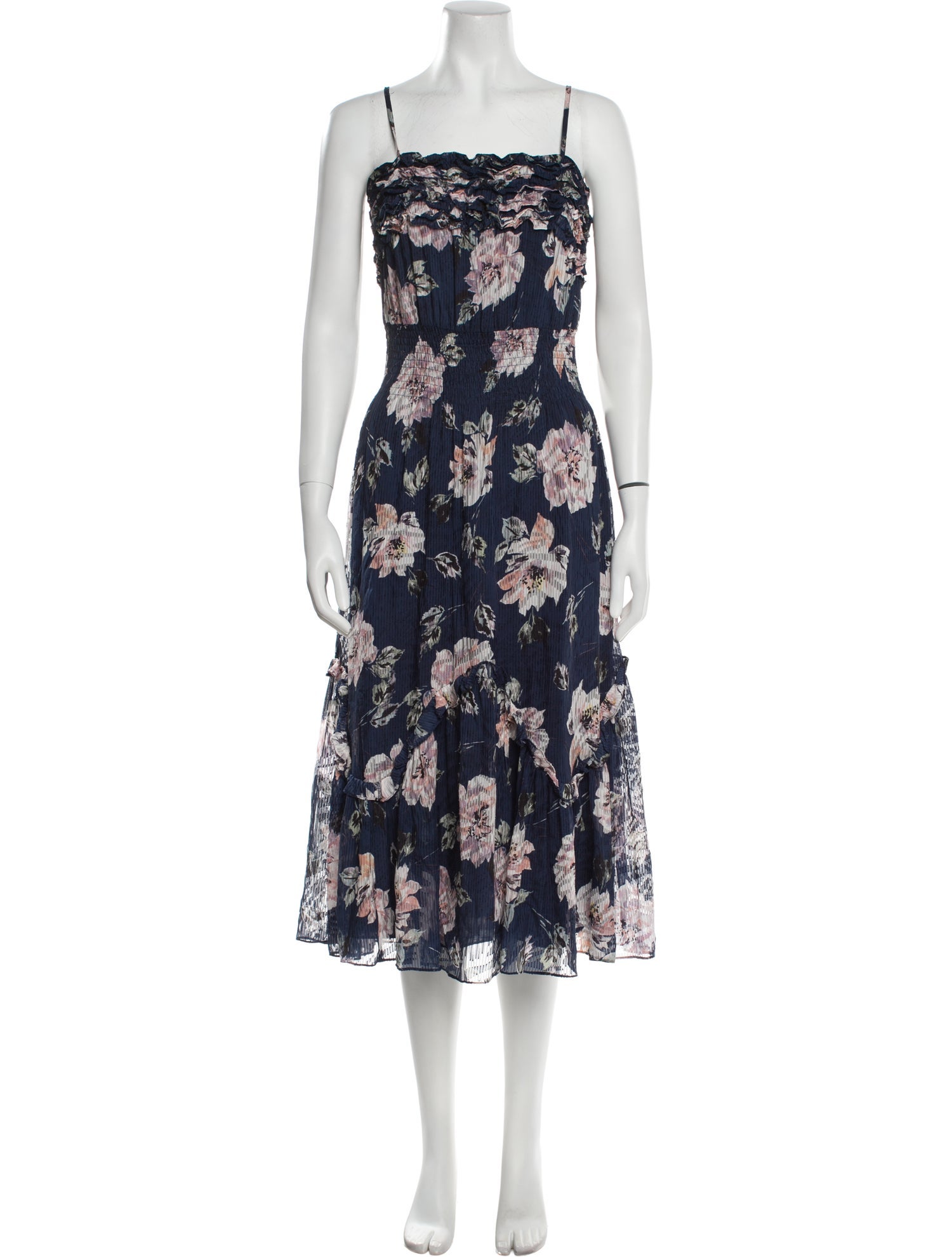 Rebecca Taylor Silk Midi Length Dress