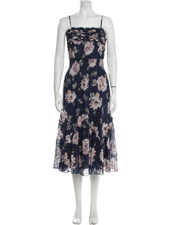 Rebecca Taylor Silk Midi Length Dress