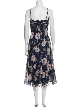 Rebecca Taylor Silk Midi Length Dress