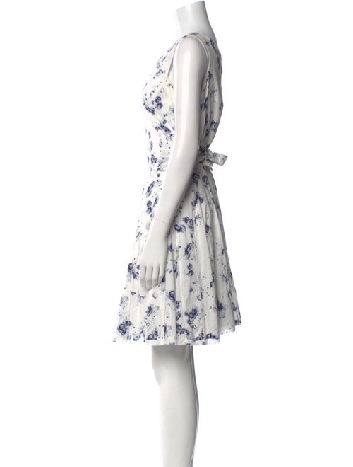Rebecca Taylor Floral Print Knee-Length Dress