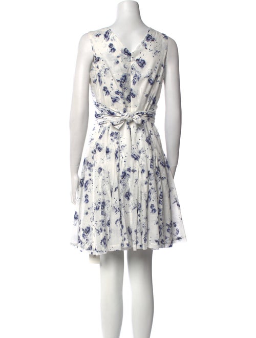 Rebecca Taylor Floral Print Knee-Length Dress