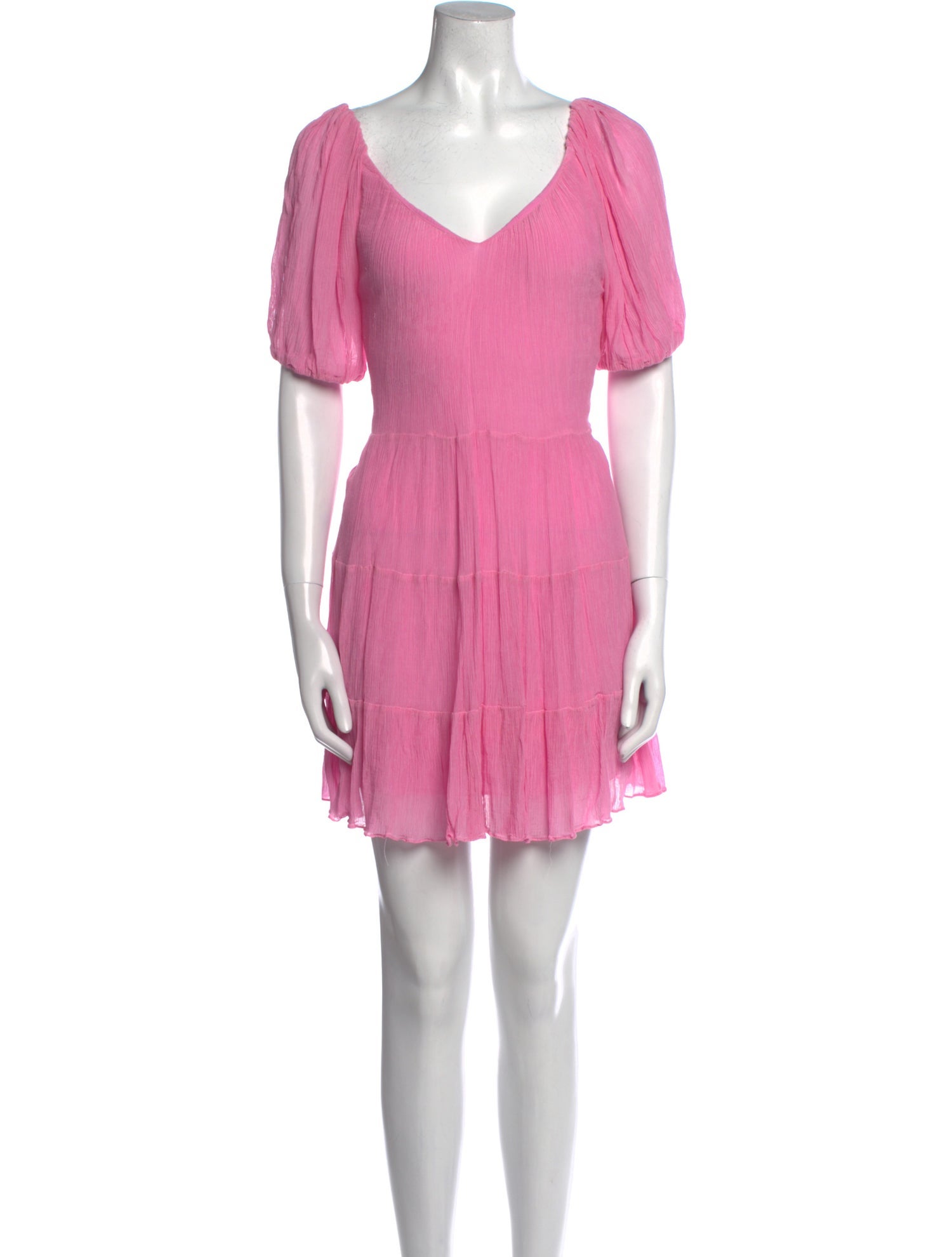 Rebecca Taylor V-Neck Mini Dress