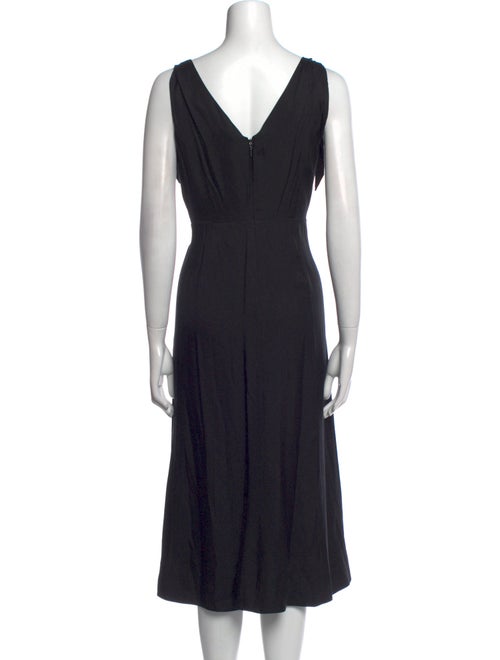 Rebecca Taylor V-Neck Midi Length Dress