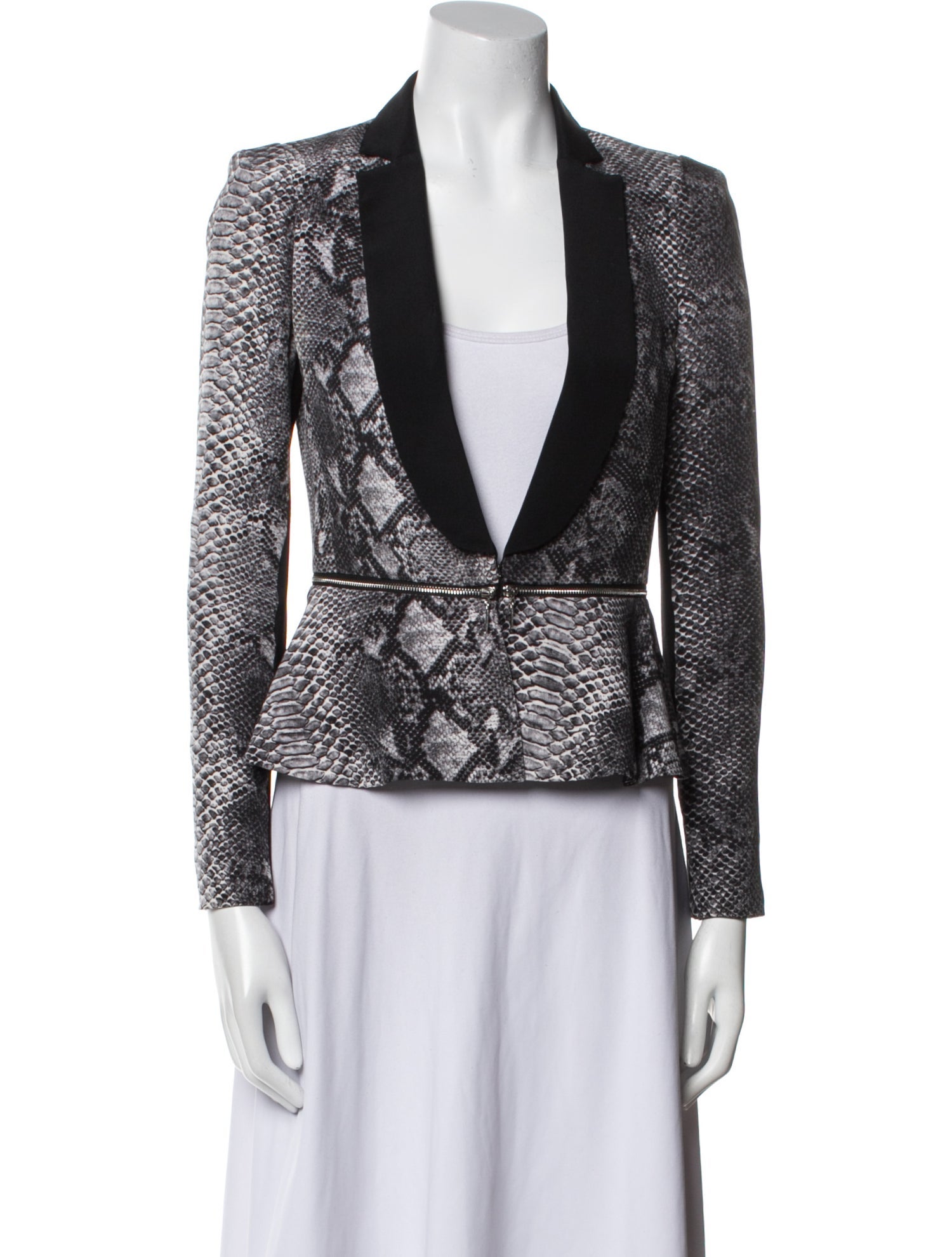 Rebecca Taylor Silk Printed Blazer