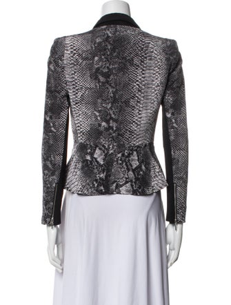 Rebecca Taylor Silk Printed Blazer