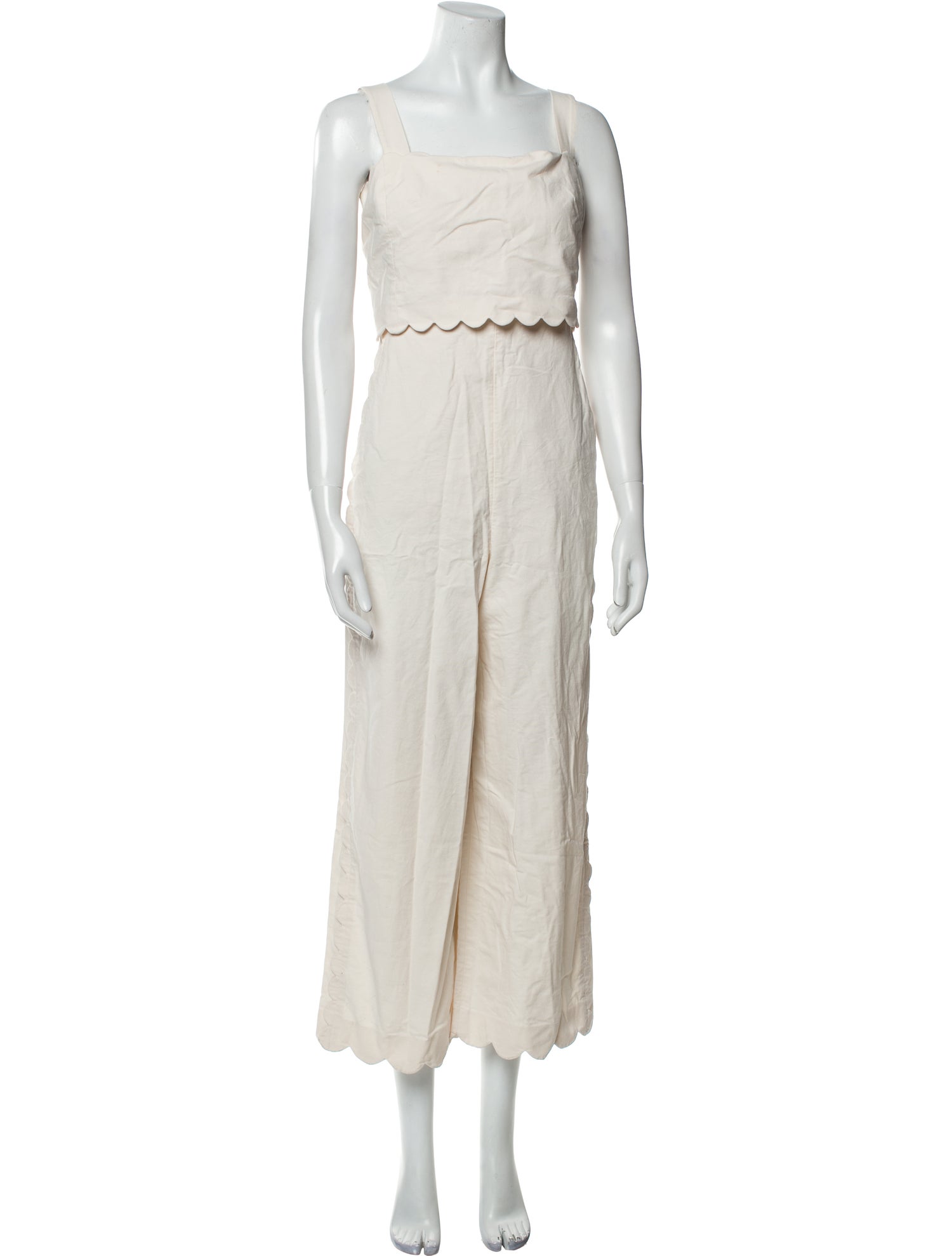 Rebecca Taylor Square Neckline Jumpsuit