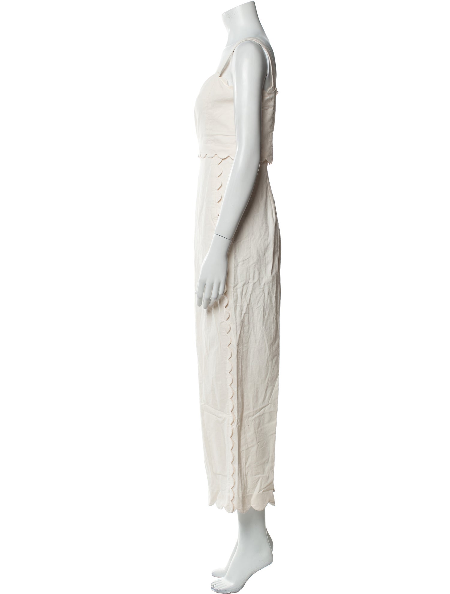 Rebecca Taylor Square Neckline Jumpsuit