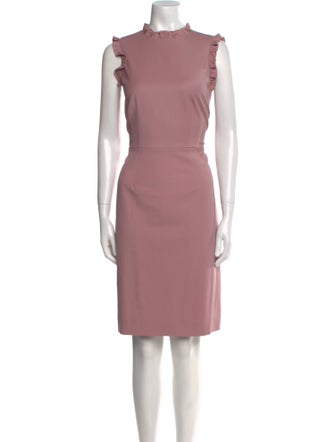 Rebecca Taylor Wool Knee-Length Dress