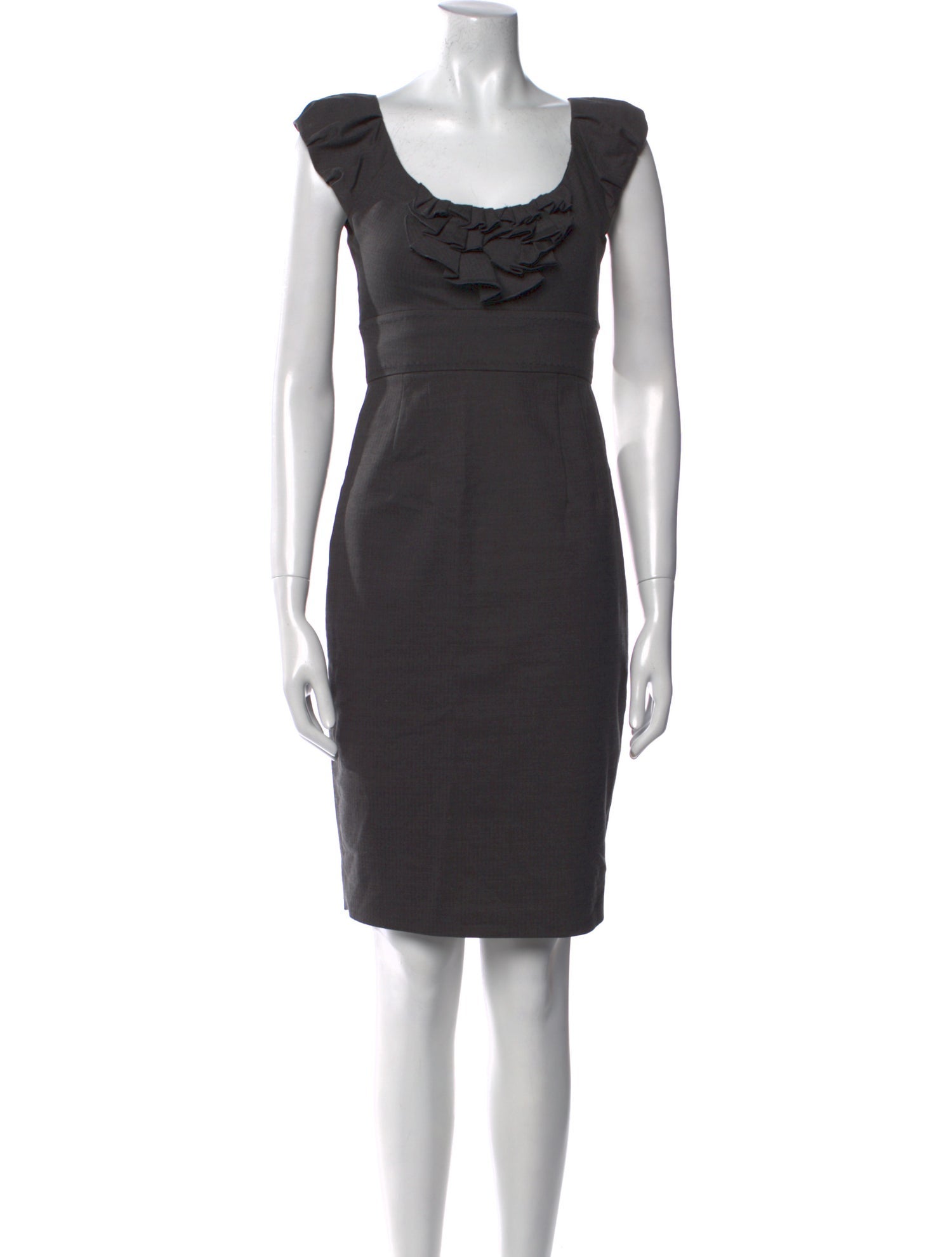Rebecca Taylor Wool Knee-Length Dress