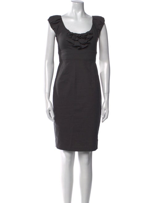 Rebecca Taylor Wool Knee-Length Dress