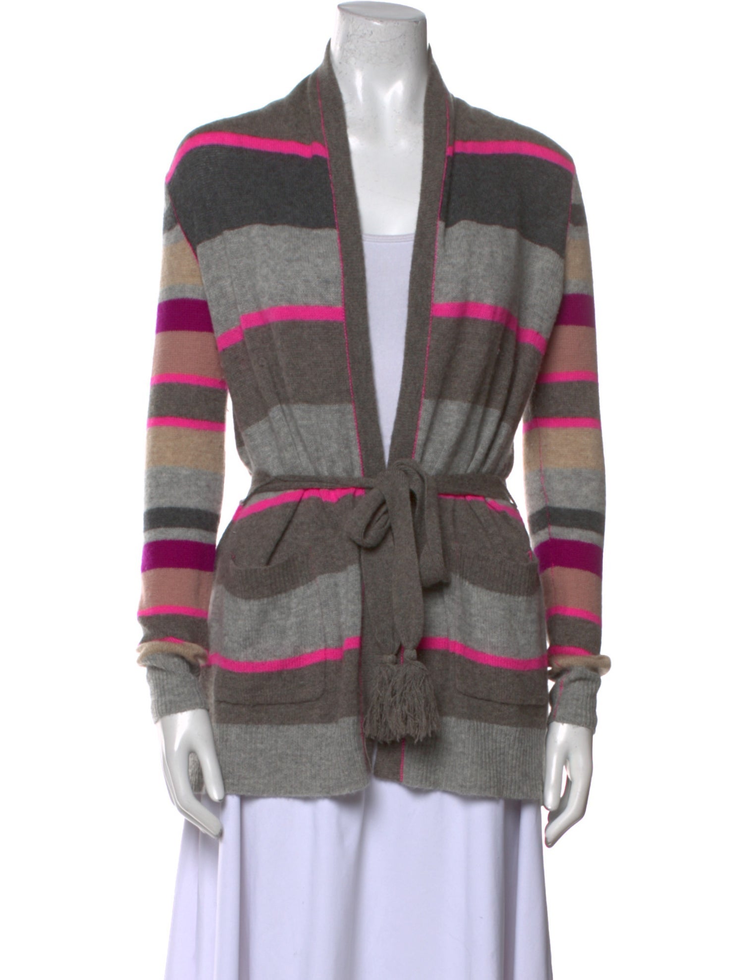 Rebecca Taylor Cashmere Striped Sweater