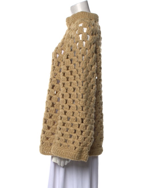 Rebecca Taylor Alpaca Printed Sweater