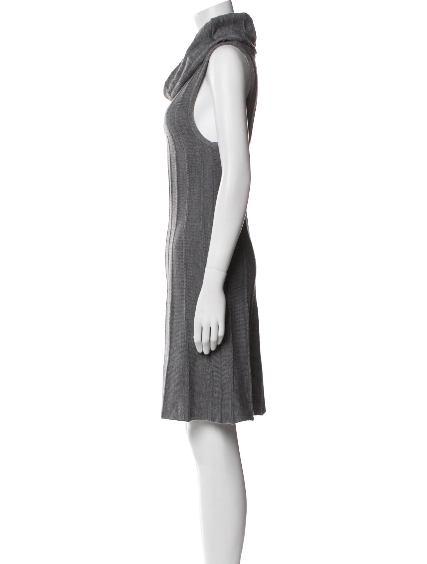 Rebecca Taylor Cowl Neck Knee-Length Dress