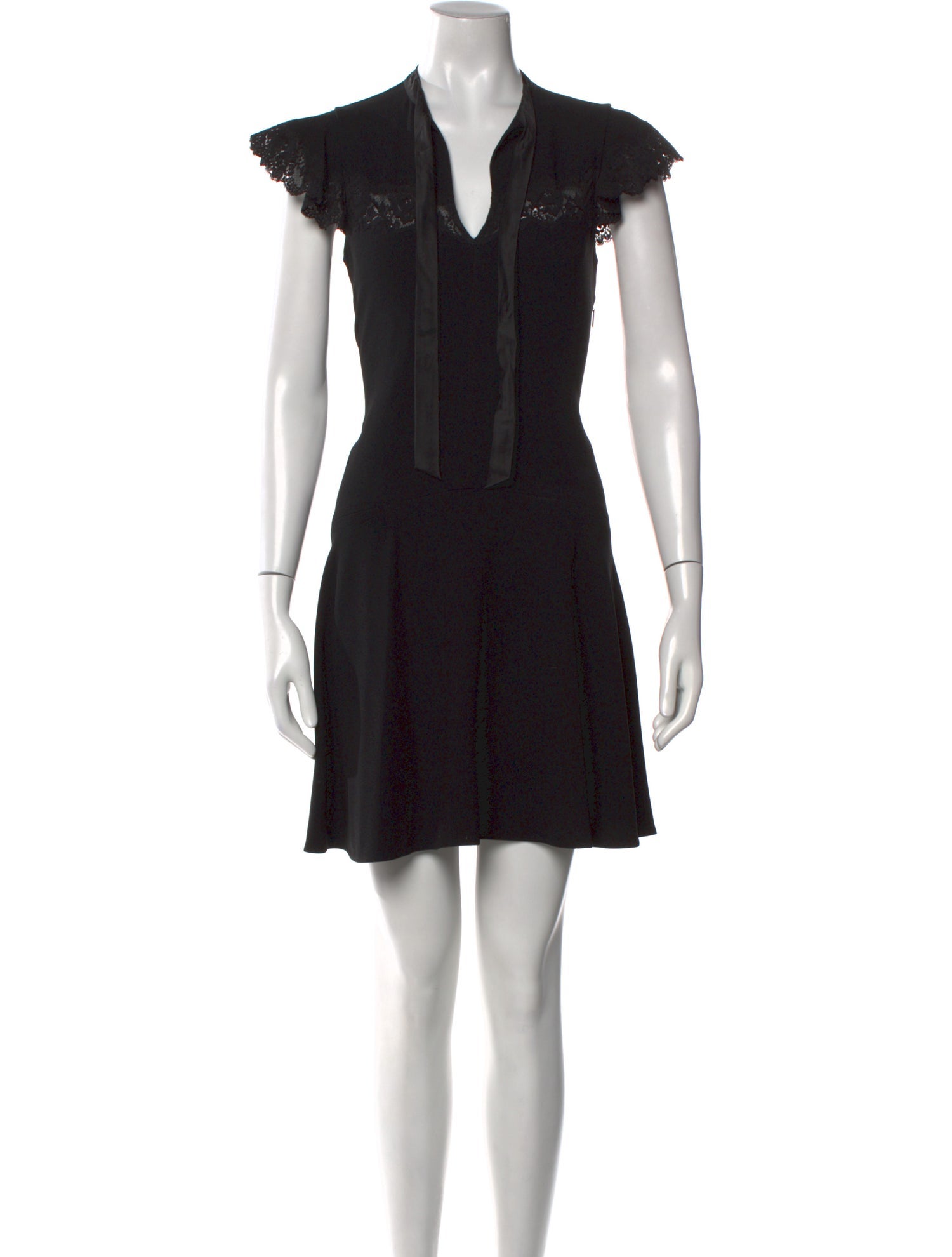 Rebecca Taylor V-Neck Mini Dress