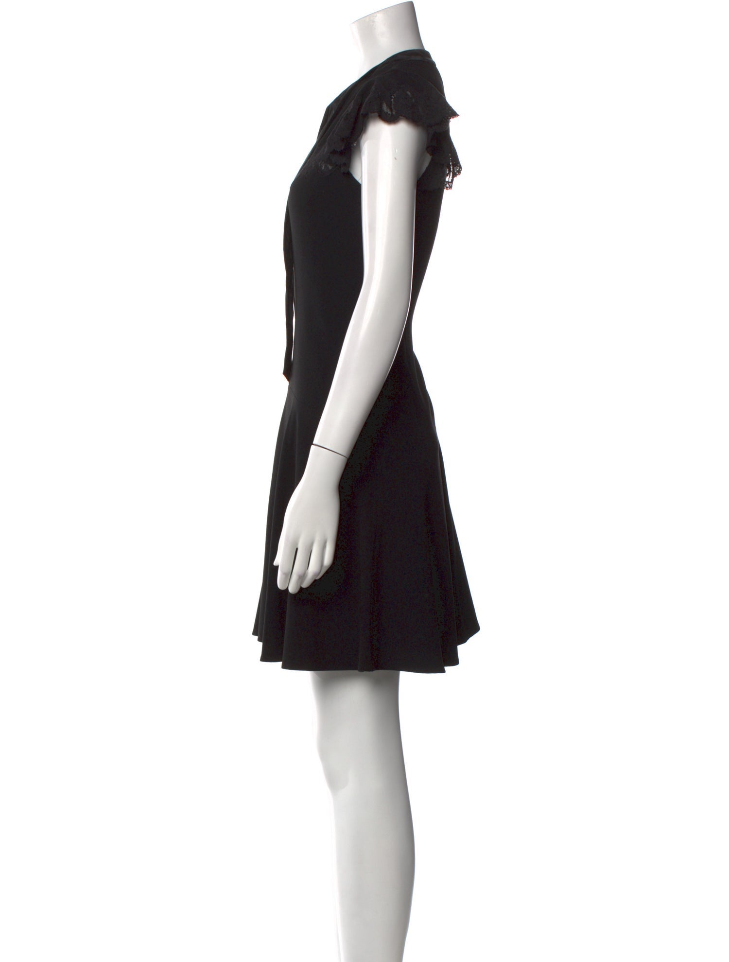 Rebecca Taylor V-Neck Mini Dress