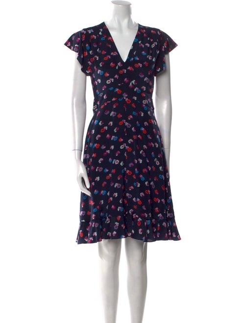 Rebecca Taylor Silk Knee-Length Dress