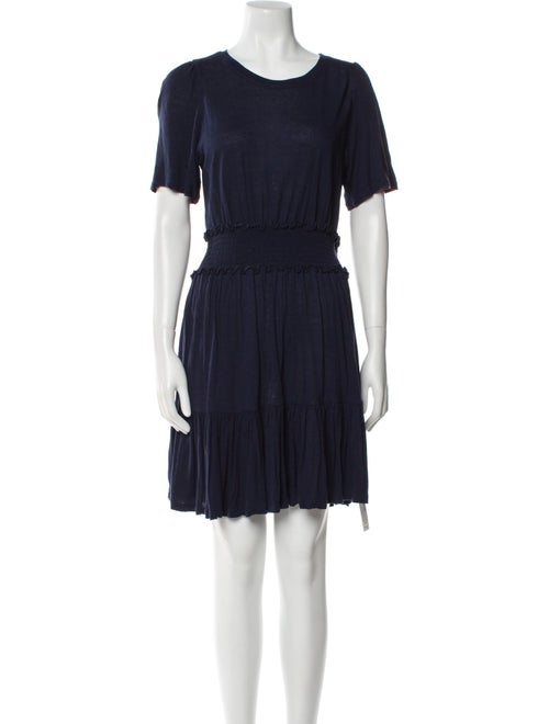 Rebecca Taylor Scoop Neck Mini Dress