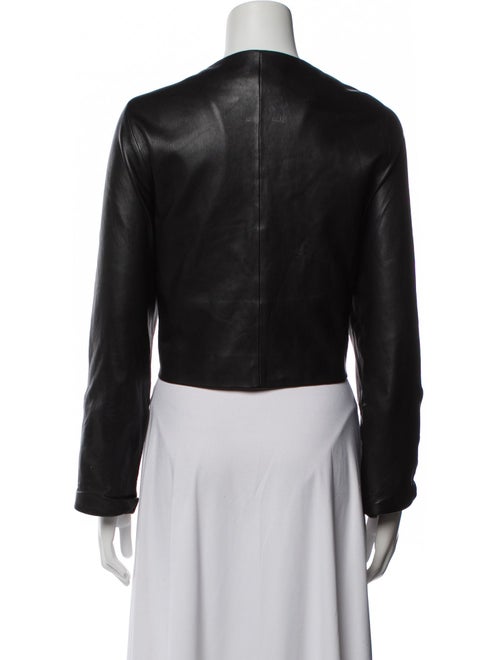 Rebecca Taylor Lamb Leather Biker Jacket