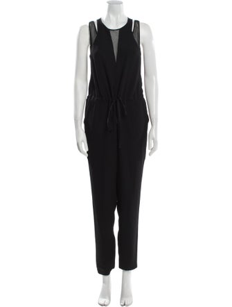 Rebecca Taylor Crew Neck Jumpsuit