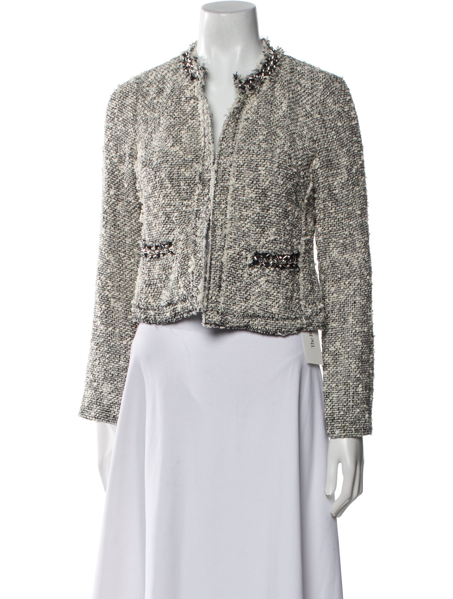 Rebecca Taylor Tweed Pattern Bolero