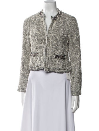 Rebecca Taylor Tweed Pattern Bolero