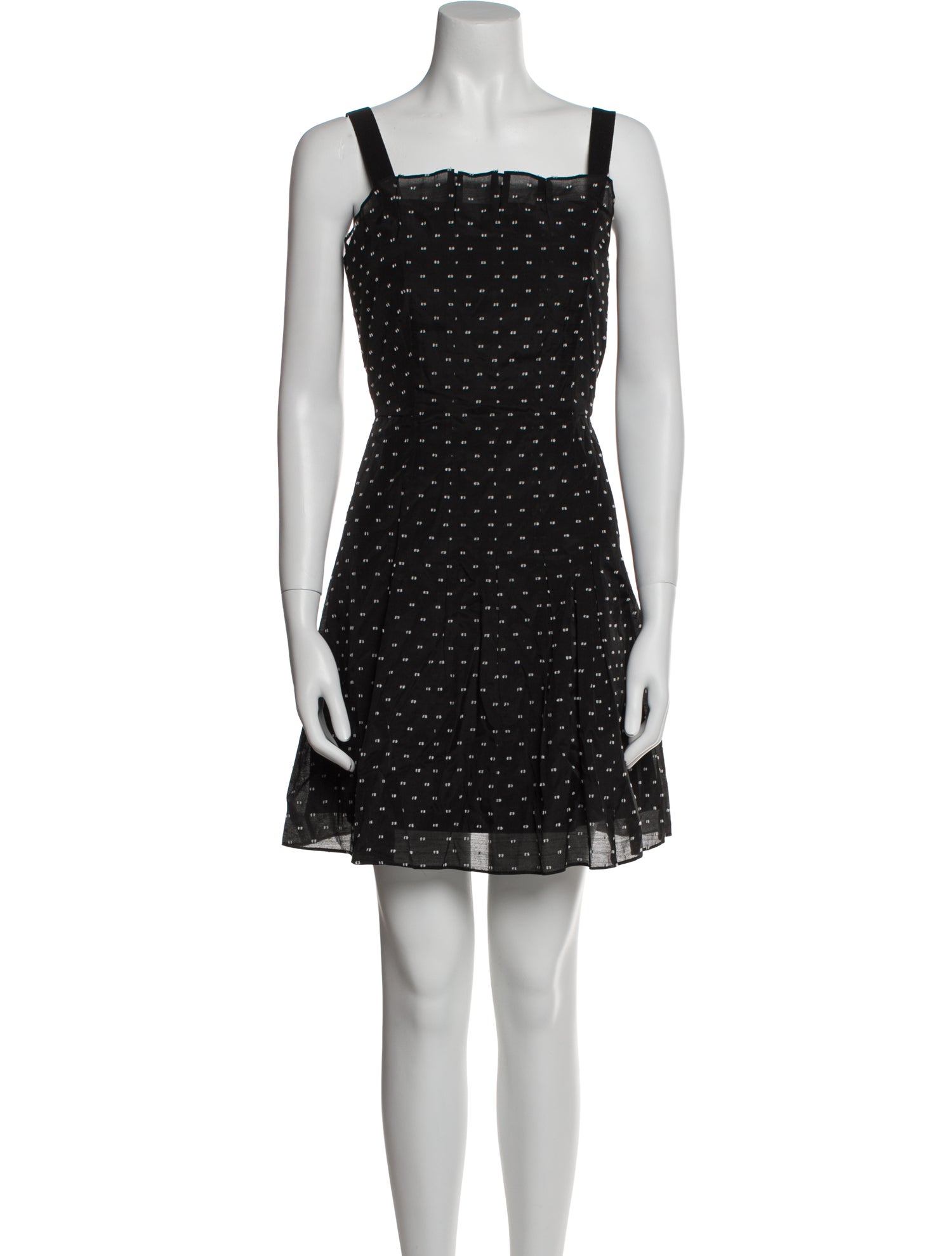 Rebecca Taylor Polka Dot Print Mini Dress