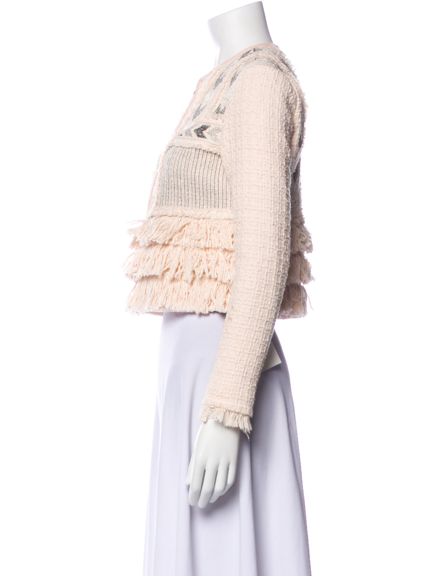 Rebecca Taylor Tweed Pattern Jacket