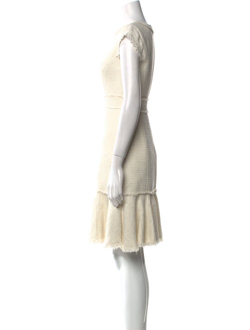 Rebecca Taylor Bateau Neckline Knee-Length Dress