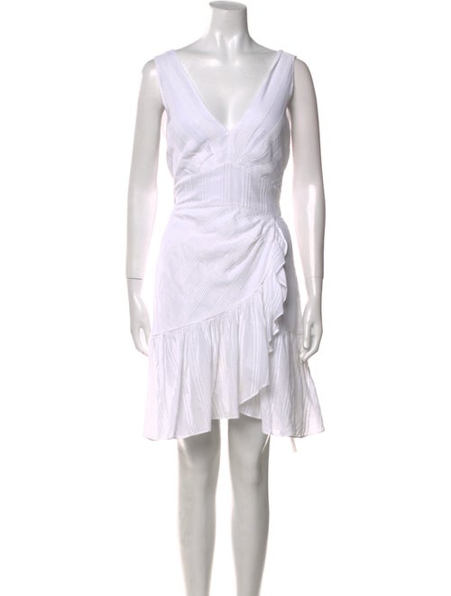 Rebecca Taylor V-Neck Mini Dress