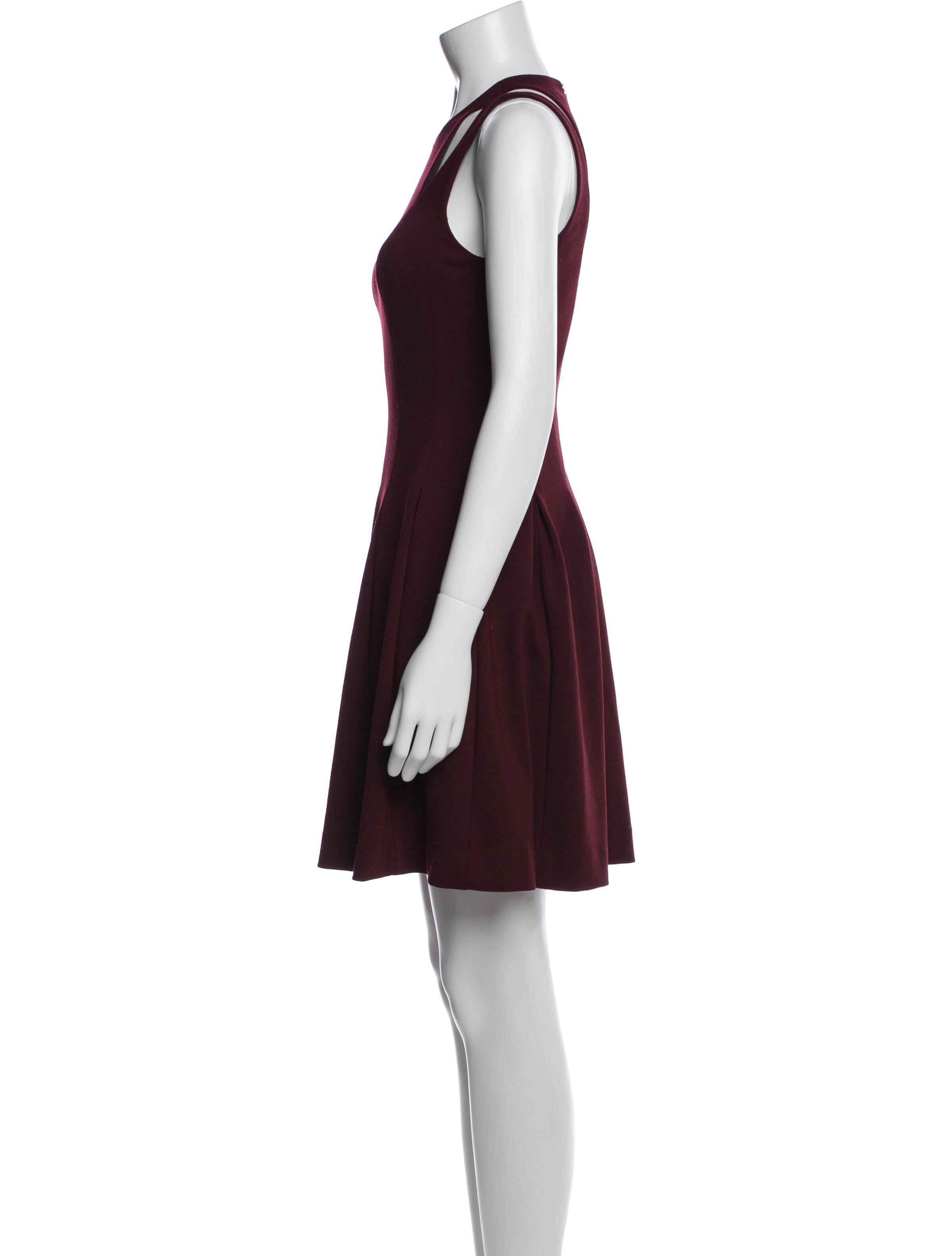 Rebecca Taylor Crew Neck Mini Dress