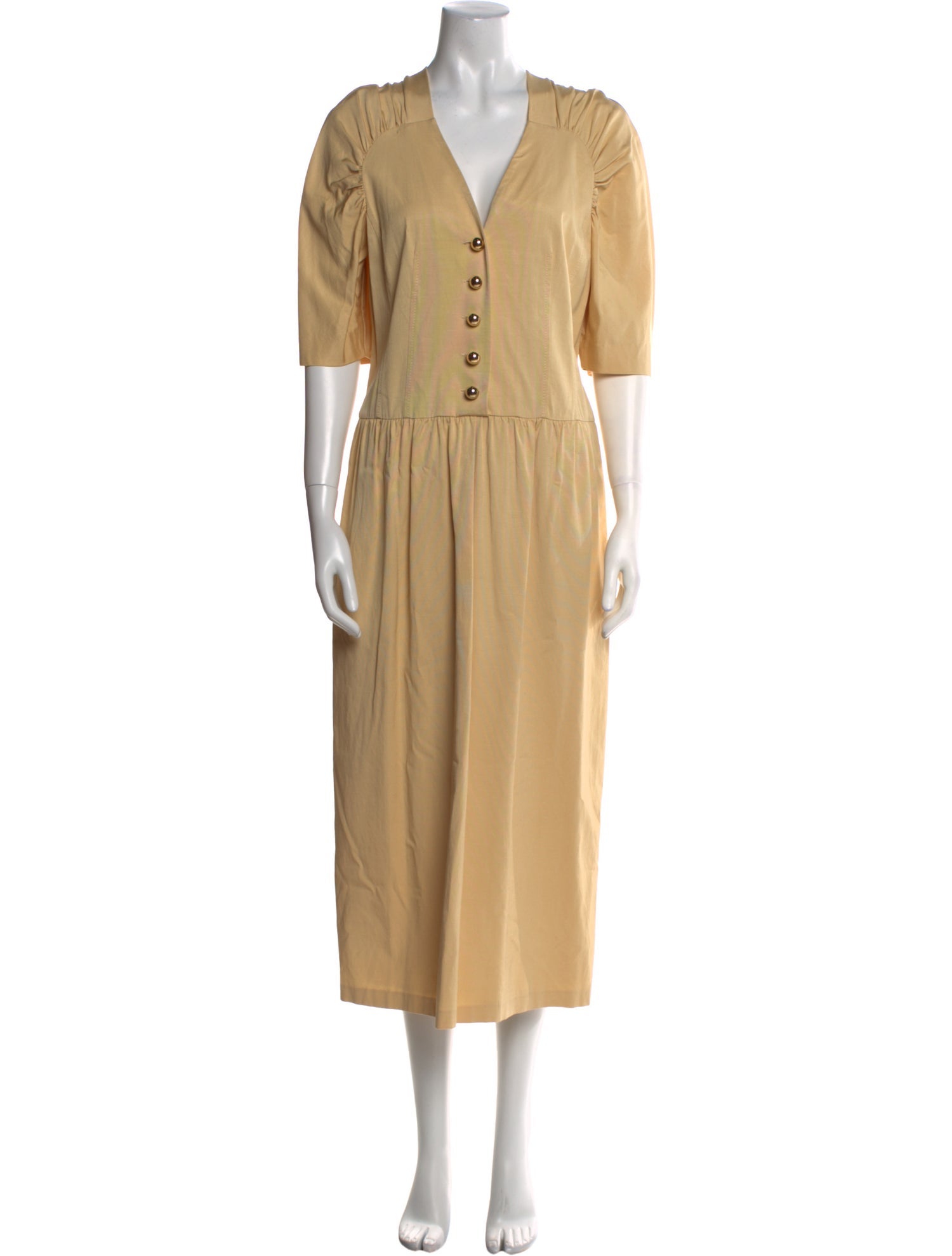 Rebecca Taylor V-Neck Long Dress