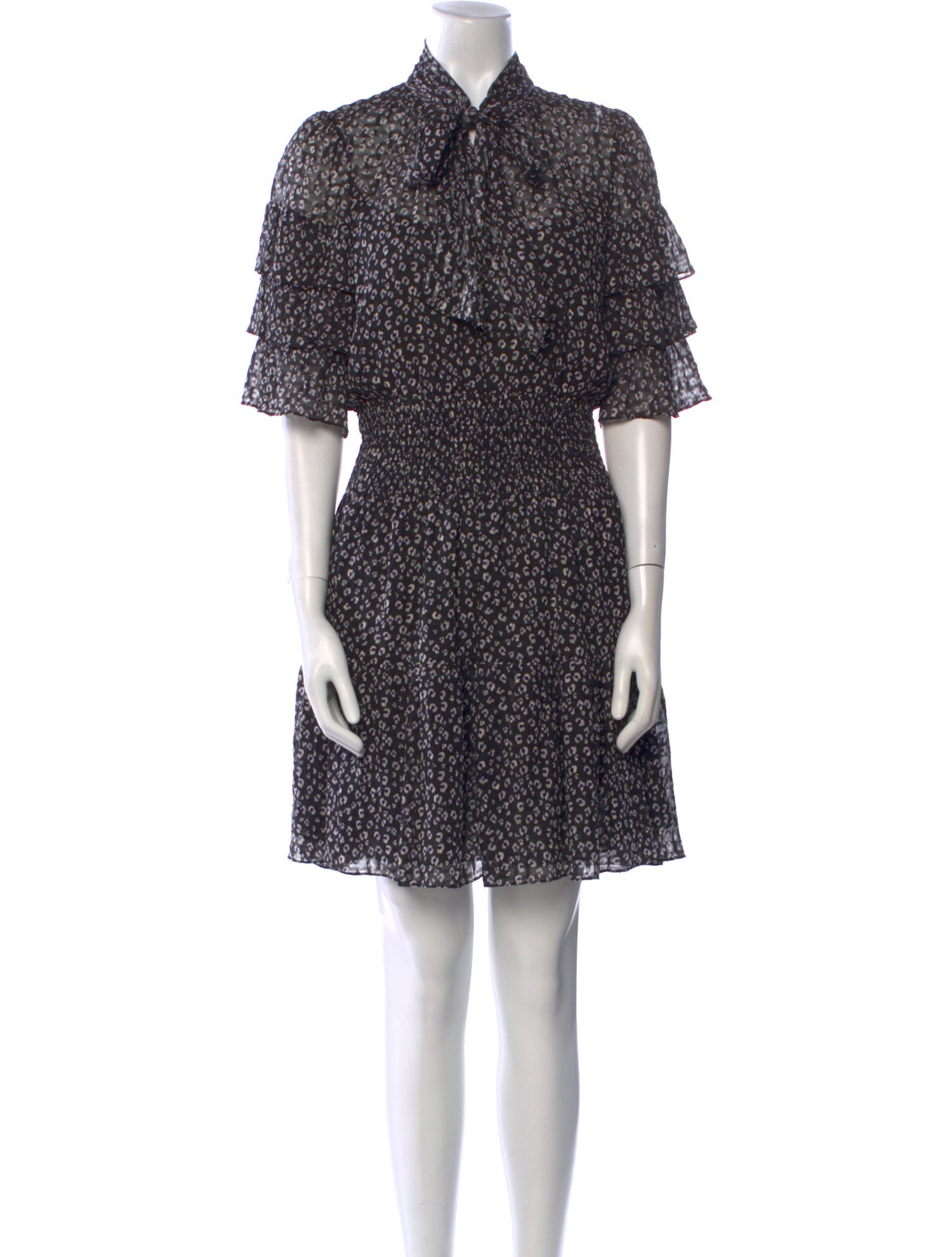 Rebecca Taylor Silk Knee-Length Dress