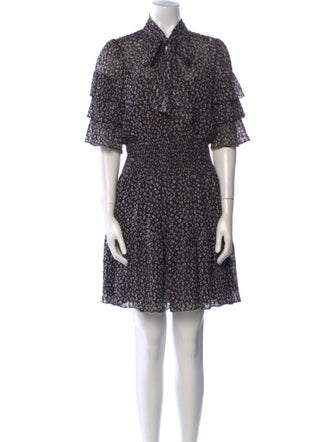 Rebecca Taylor Silk Knee-Length Dress