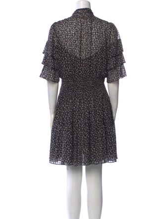 Rebecca Taylor Silk Knee-Length Dress