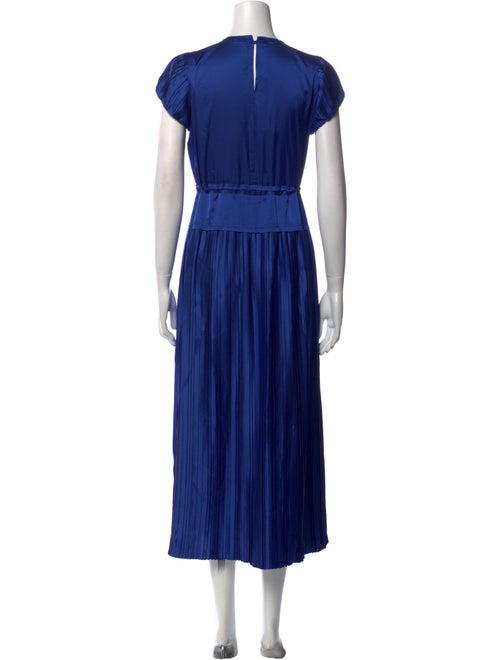 Rebecca Taylor Crew Neck Long Dress