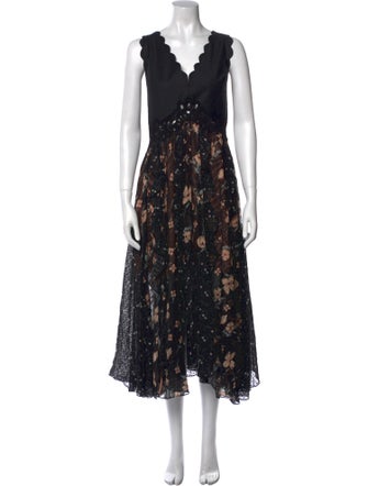 Rebecca Taylor Silk Long Dress