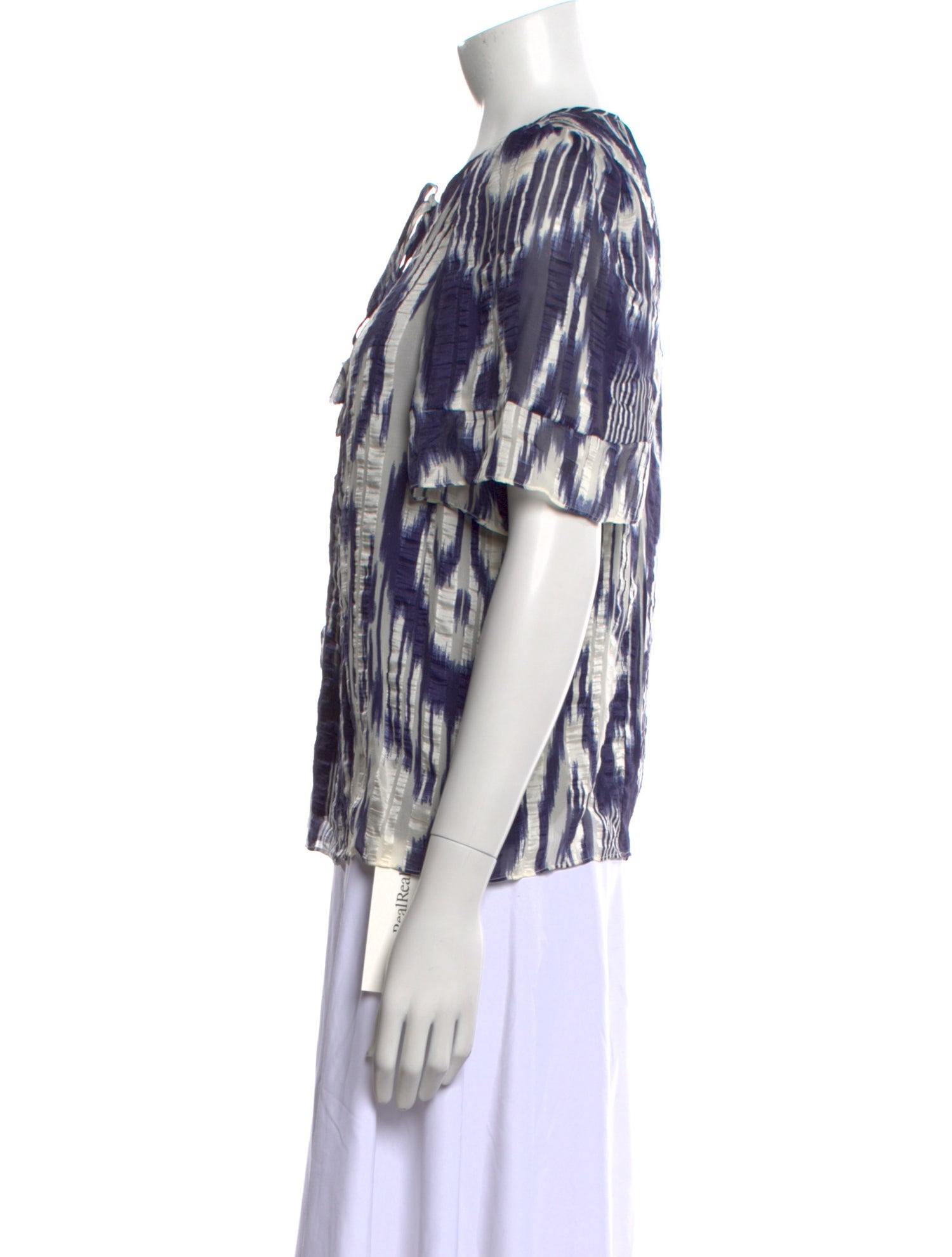 Rebecca Taylor Silk Printed Blouse w/ Tags