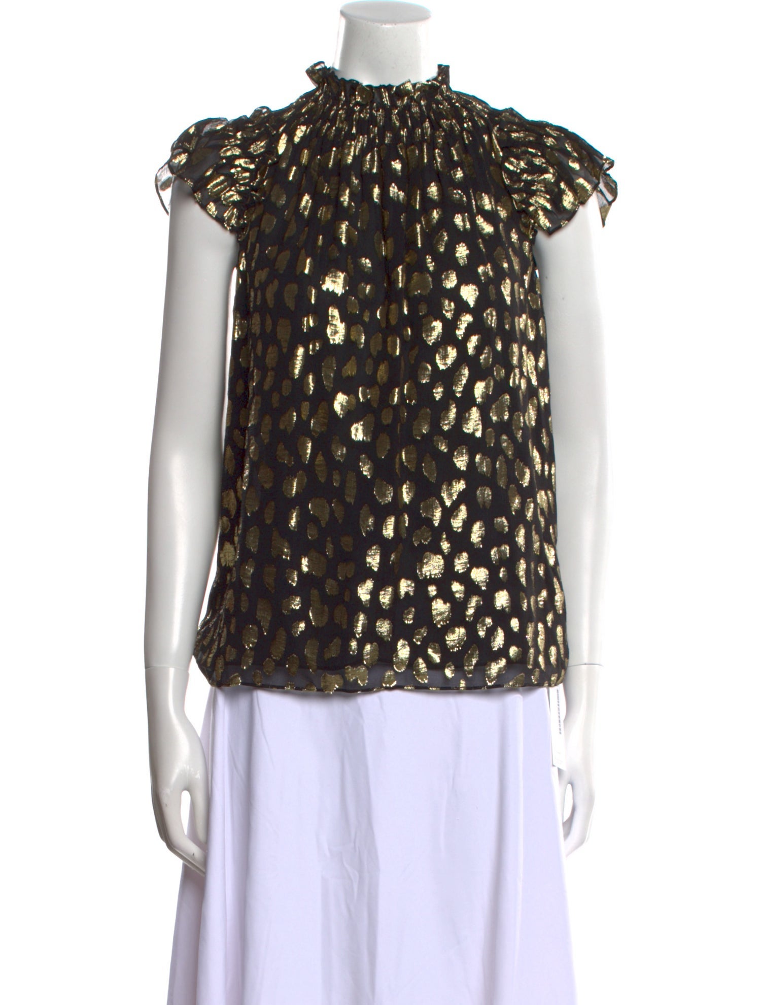 Rebecca Taylor Silk Printed Blouse w/ Tags