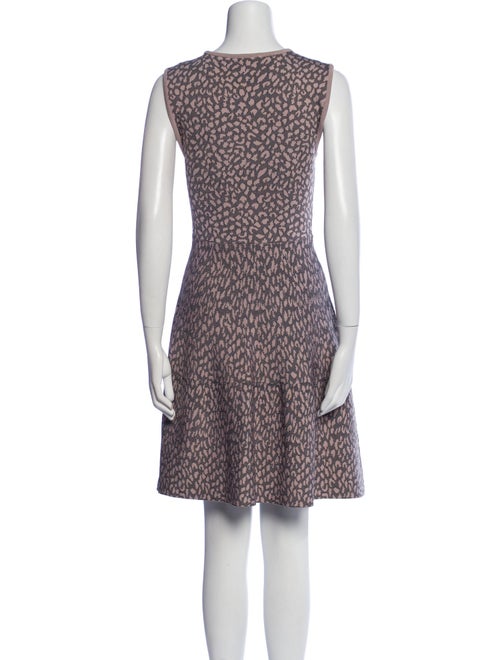 Rebecca Taylor Animal Print Knee-Length Dress