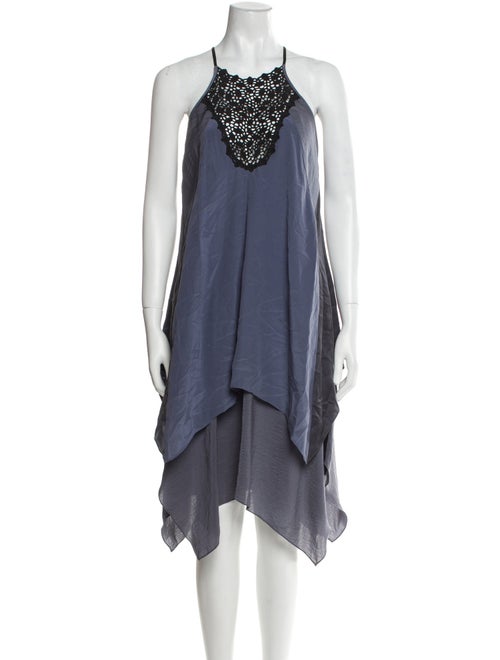 Rebecca Taylor Silk Midi Length Dress