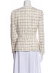Rebecca Taylor Plaid Print Evening Jacket