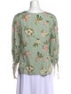 Rebecca Taylor Silk Floral Print Blouse