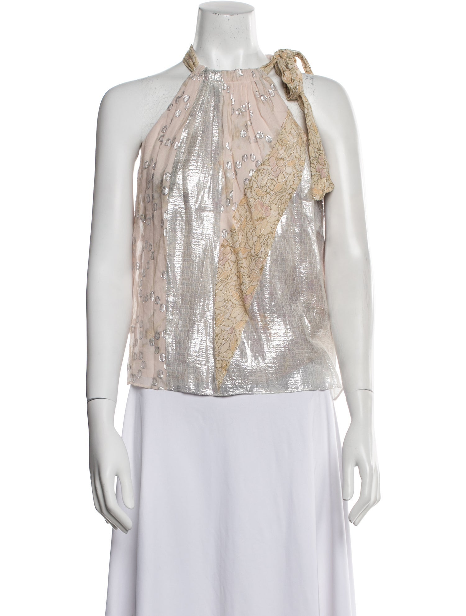 Rebecca Taylor Silk Printed Blouse