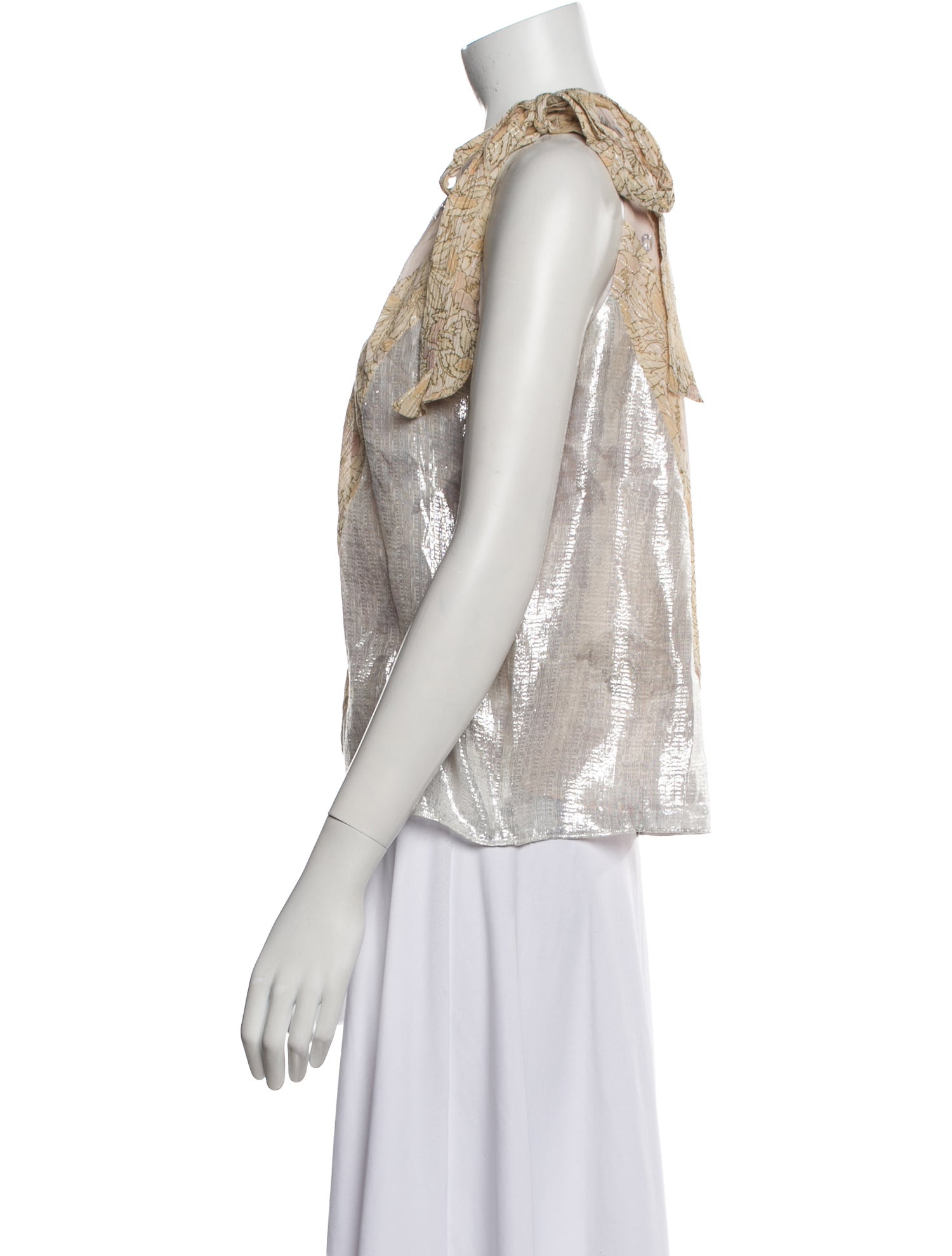 Rebecca Taylor Silk Printed Blouse