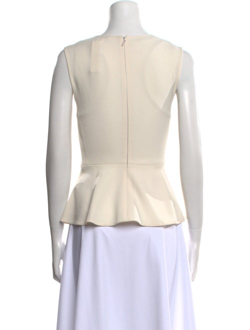 Rebecca Taylor Crew Neck Sleeveless Top