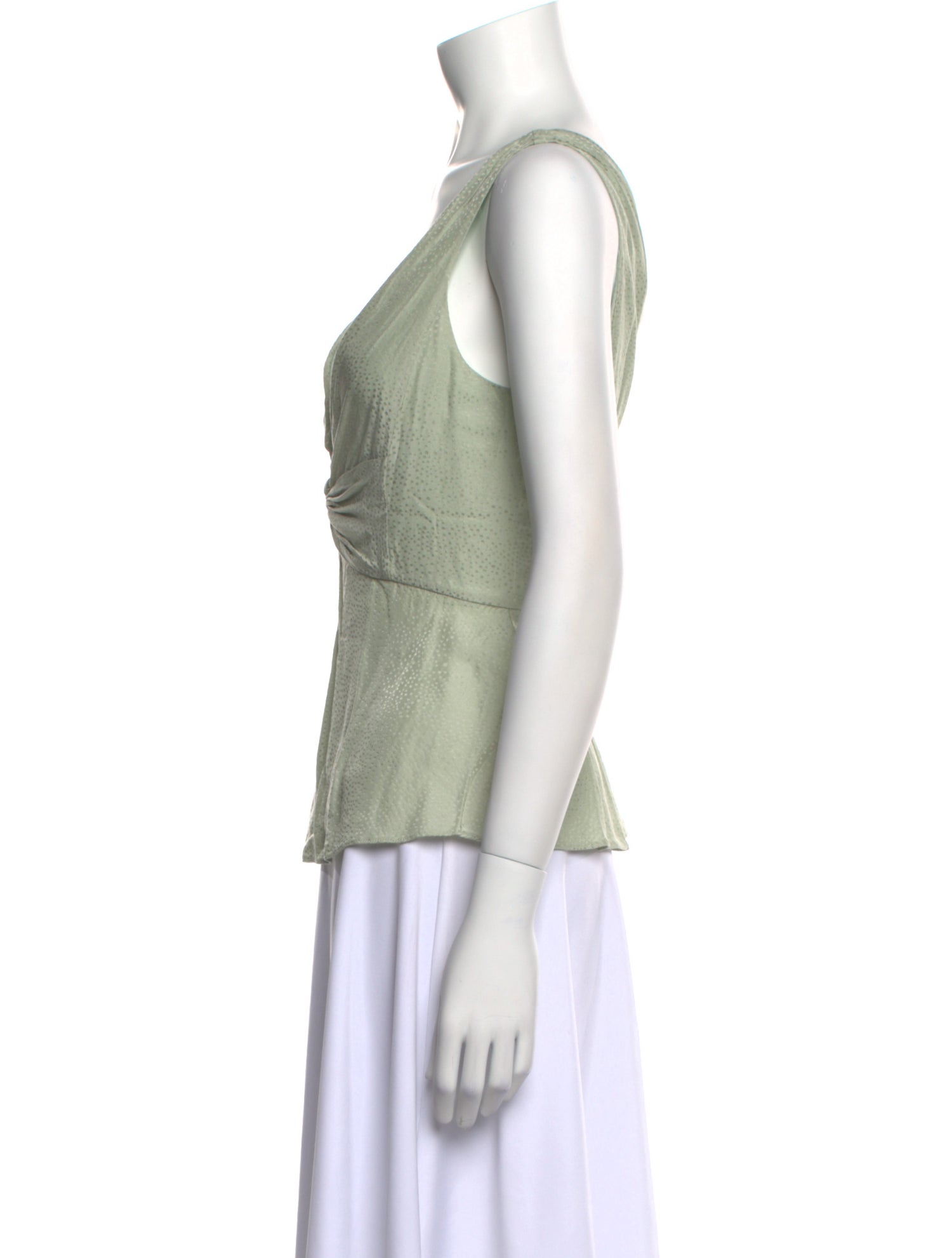 Rebecca Taylor Silk V-Neck Top