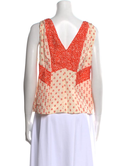 Rebecca Taylor Silk Printed Blouse