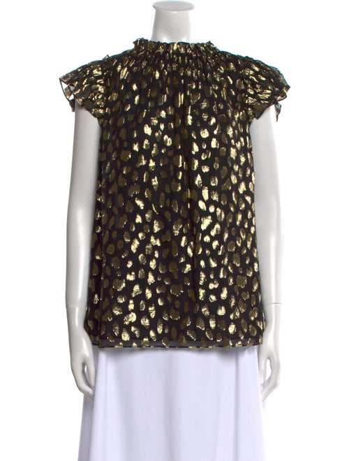 Rebecca Taylor Silk Printed Blouse