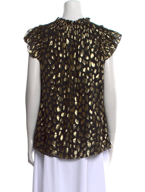 Rebecca Taylor Silk Printed Blouse