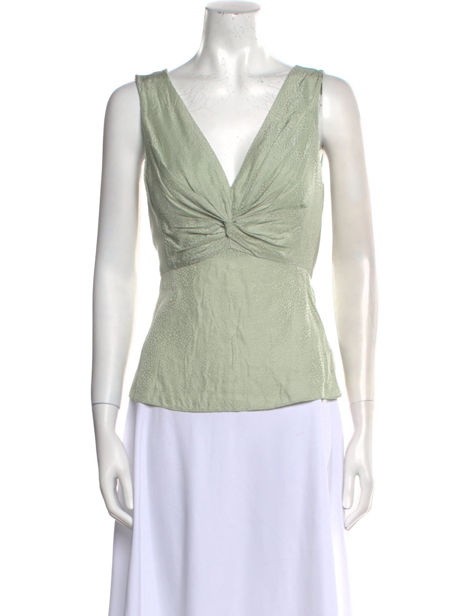 Rebecca Taylor Silk V-Neck Top